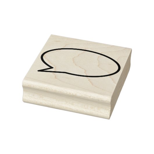 Tampons Encreurs Votre message Voix Bubble Amusant Retro Comique Li (Tampon)