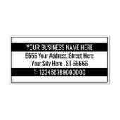 Tampons Encreurs Votre propre adresse de conception Modèle Timbre e (Impression)