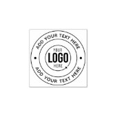 Tampons Encreurs Votre Timbre En Caoutchouc Logo Personnalisé (Impression)