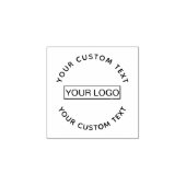 Tampons Encreurs Votre Timbre En Caoutchouc Logo Personnalisé (Impression)