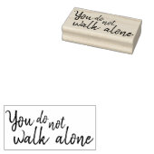 Tampons Encreurs Vous Ne Marchez Pas Seul (Tamponné)