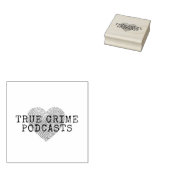 Tampons Encreurs Vrai crime Podcast Lover (Tamponné)