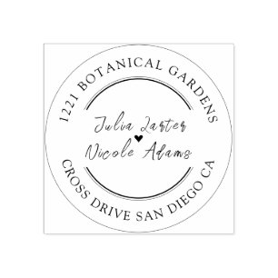 Tampons Encreurs Wedding shower en fleur d'Hibiscus rose bleu marin