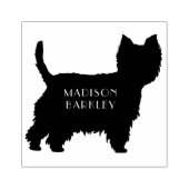 Tampons Encreurs West Highland Terrier Chien Chien Chien Chien Chio (Impression)