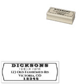 Tampons Encreurs Western Custom Return Adresse Stamp Farm Homestead (Tamponné)