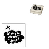 Tampons Encreurs When In Doubt Travel Cloud (Tamponné)