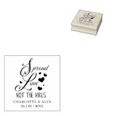 Tampons Encreurs Whimsical Inspirational Quote Wedding Sanitizing (Tamponné)