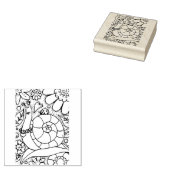 TAMPONS ENCREURS WHIMSY GARDEN SNAIL & LADYBUG, BUG'S FLOWER GARDEN (Tamponné)