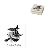 Tampons Encreurs Wicked Witch Nom personnalisé (Tamponné)