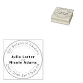 Tampons Encreurs Wild Rose Woods Exotic Flower Garden Mariage (Tamponné)