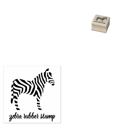 Tampons Encreurs Wild Zebra (Tamponné)