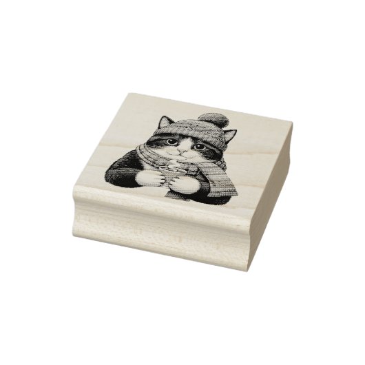 Tampons Encreurs Winter Cat Cocoa (Tampon)