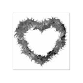 Tampons Encreurs Wispy Heart Rubber Stamps (Impression)