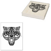 Tampons Encreurs Wolf inspiré par Zentangle (Tamponné)