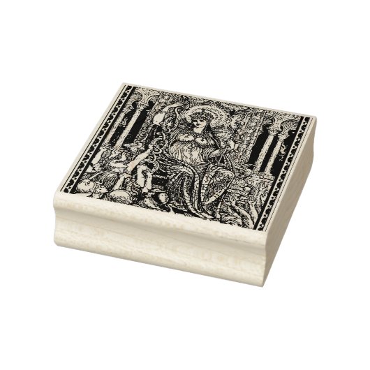 Tampons Encreurs WQ RUBBER STAMP : Walter Crane Philotime (Tampon)