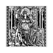 Tampons Encreurs WQ RUBBER STAMP : Walter Crane Philotime (Impression)