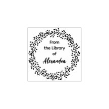 WREATH BOTANIQUE de la bibliothèque de