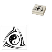 Tampons Encreurs Yin & Yang tatouage tribal + vos idées (Tamponné)