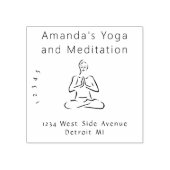 Tampons Encreurs Yoga et méditation (Impression)