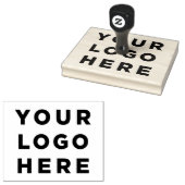 Tampons Encreurs Your Business Logo Custom Stamp (Tamponné)