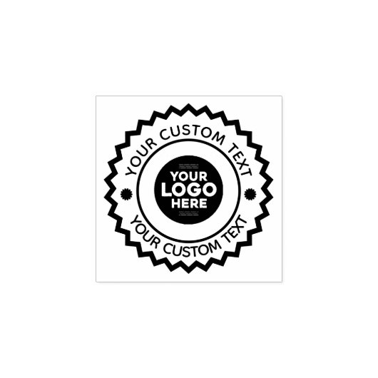 Tampons Encreurs Your Custom Logo Rubber Stamp (Impression)