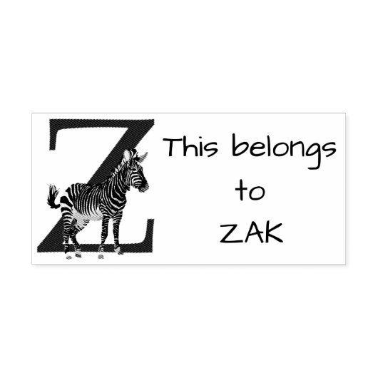 Tampons Encreurs Zebra Initial (Impression)