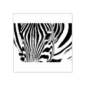 Tampons Encreurs Zebra portrait noir et blanc (Impression)