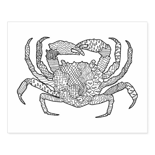 Tampons Encreurs Zendoodle Crabe (Impression)