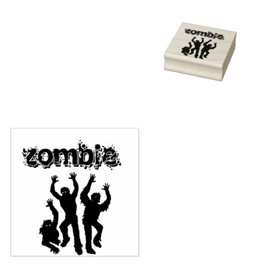 Tampons Encreurs Zombies (Tamponné)