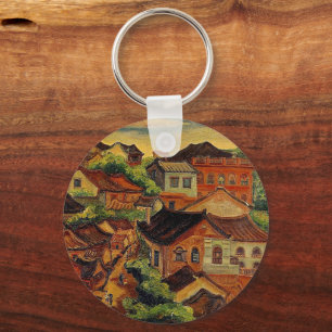 Tamsui & Chen Cheng-Po/Taiwan  kunst Sleutelhanger
