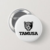 TAMUSA Jaguars Ronde Button 5,7 Cm (Voorkant /achterkant)