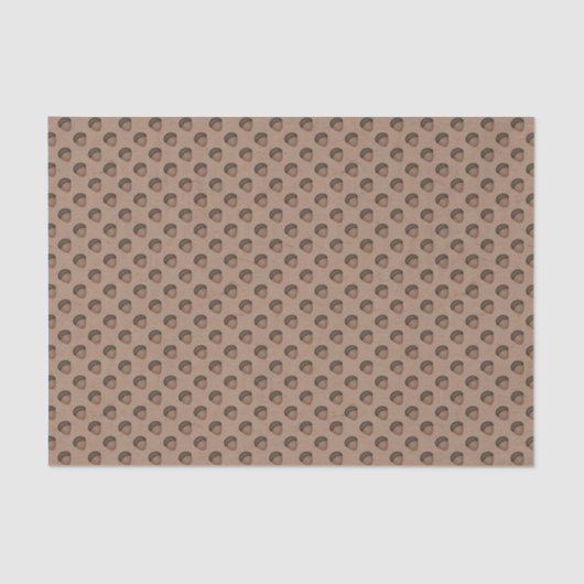 Tan Acorn betonpapier Tissuepapier (Voorkant)