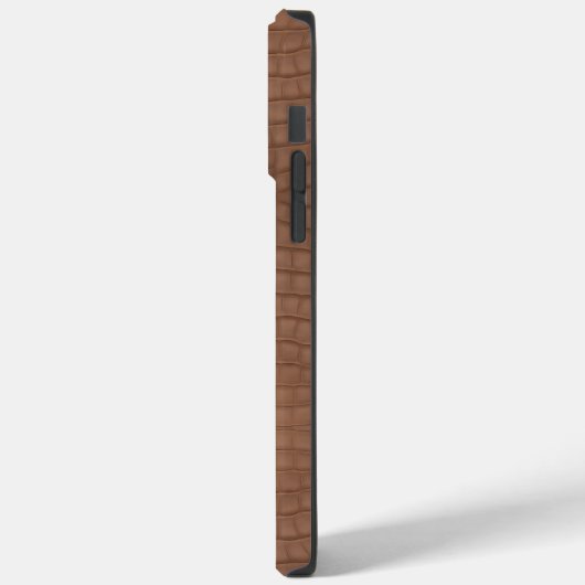 Tan alligator textuur afdrukken Case-Mate iPhone case (Achterkant / Links)