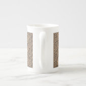 TAN ARGYLE BREISEL Bone China Mok (Achterkant)