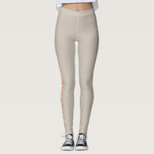 Tan avec Leggings rayés