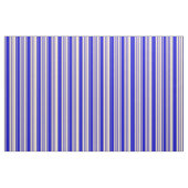 Tan & Blue Lines/Stripes Patroon Stof (Fat Quarter)