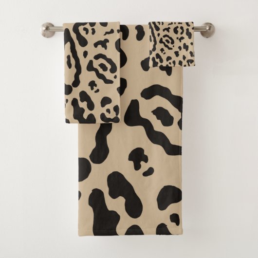 Tan Brown et noir Cheetah Leopard Poster de animal (En situation)