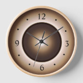 Tan/Brown Moon Effect Gedrukte Design (Voorkant)