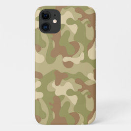 Tan Camouflage Hoesje | iPhone | iPad | Samsung