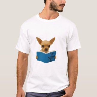 Tan Chihuahua how to Misbehave  T-shirt