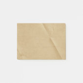 Tan Cream Folded Creased Background Post-it® Notes (Voorkant)
