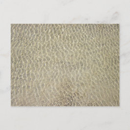 Tan Crocodile Leather Pattern Briefkaart