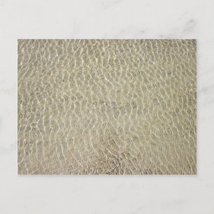 Tan Crocodile Leather Pattern Briefkaart