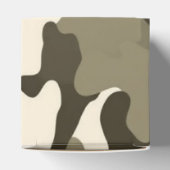 Tan en Brown Army Style Mission Compleet Bedankdoosjes (Bovenkant)