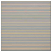 Tan en Light Slate Grey Stripes Pattern Stof (Swatch)