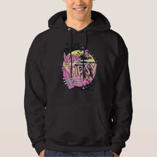 Tan en Tipsy Summer Beach Vibes Pink Skeleton Han Hoodie