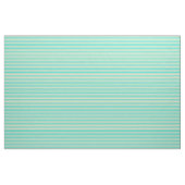 Tan- en Turquoise Striped/Lined Pattern Stof (Fat Quarter)