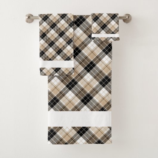 Tan et plaid noir (En situation)