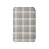 Tan Grey Ivory Neutral Rustic Pset Badmat (Voorkant Verticaal)