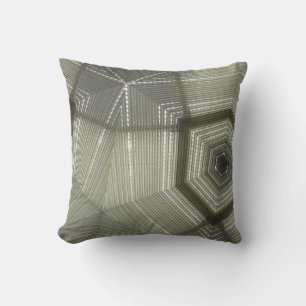 Tan kaleidoscoop Pillow Kussen